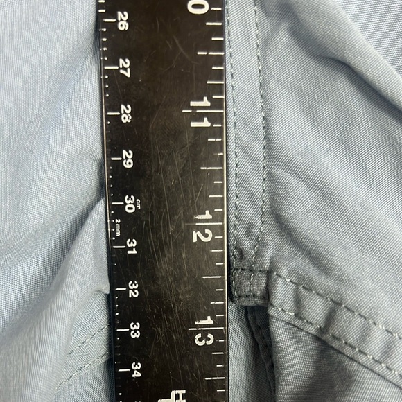 Patagonia NWT Men’s Large Funhoggers Shorts 6” Inch Cotton Blue Outdoor Shorts - Picture 7 of 12